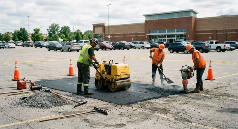 Asphalt Parking Lot Repair in Fort Smith, AR
