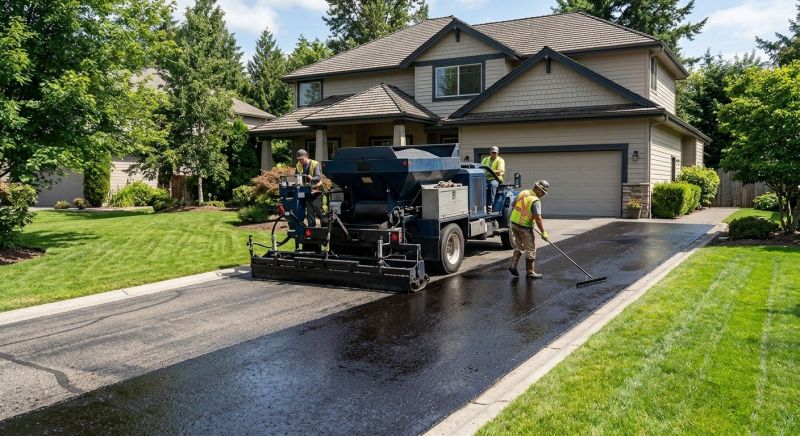 Residential Asphalt Sealing in Greenville, SC